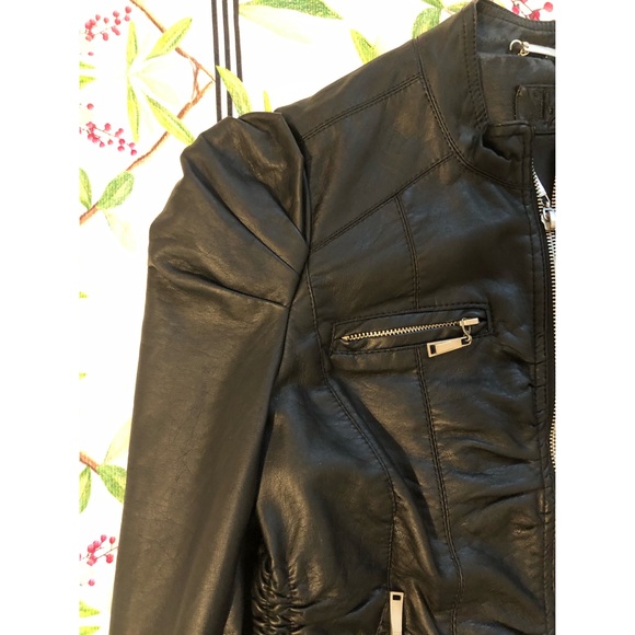 L2 Faux Leather Jacket - Picture 4 of 8